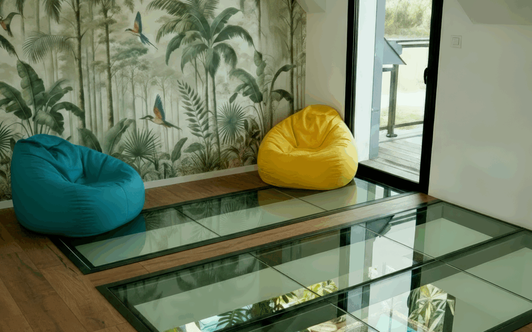 Les dalles de sol en verre à La Réunion : osez la transparence pour un intérieur spectaculaire !