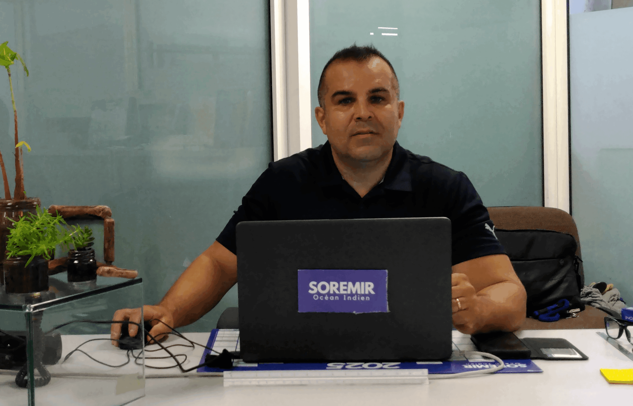 Alain HOAREAU, responsable commercial de SOREMIR